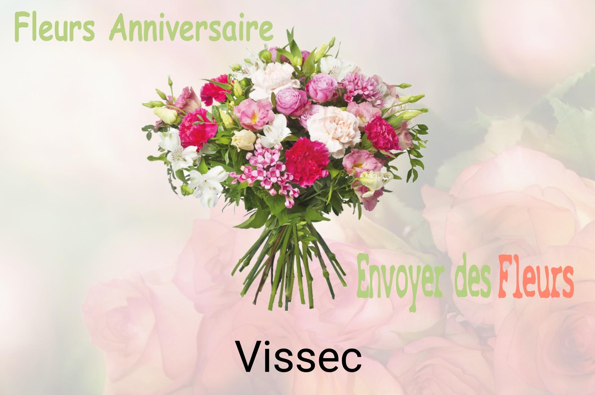 Bouquet de fleurs d’anniversaire livré à Vissec